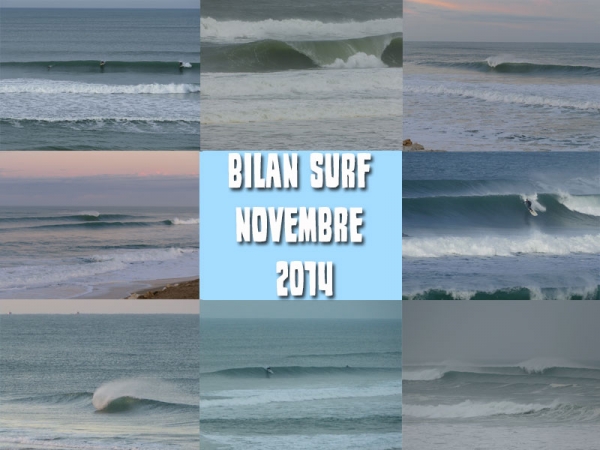 Bilan Surf Novembre 2014