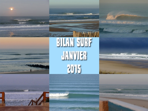 Bilan Surf Janvier 2015