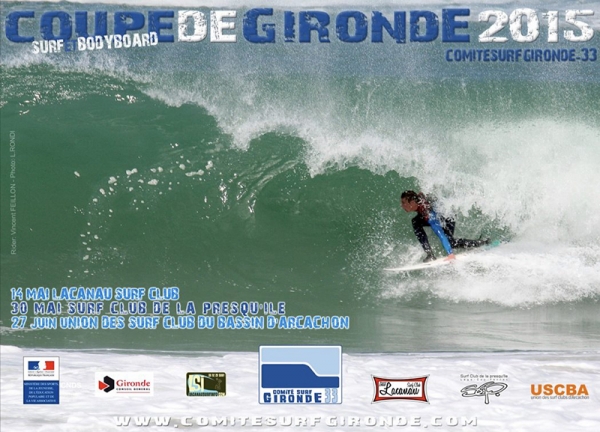 1ère étape Coupe de Gironde Surf et Bodyboard 2015