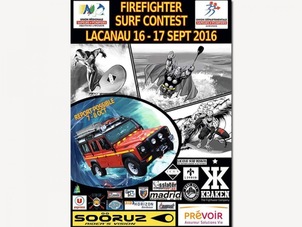 Firefighter Surf Contest 2016