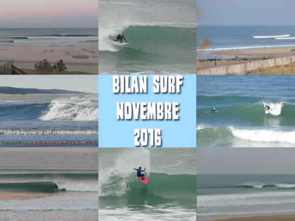 Bilan Surf Novembre 2016