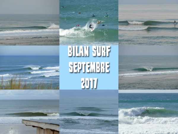 Bilan Surf Septembre 2017