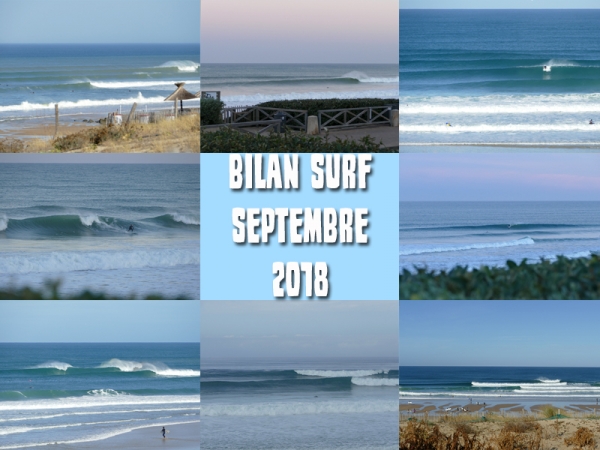 Bilan Surf Septembre 2018