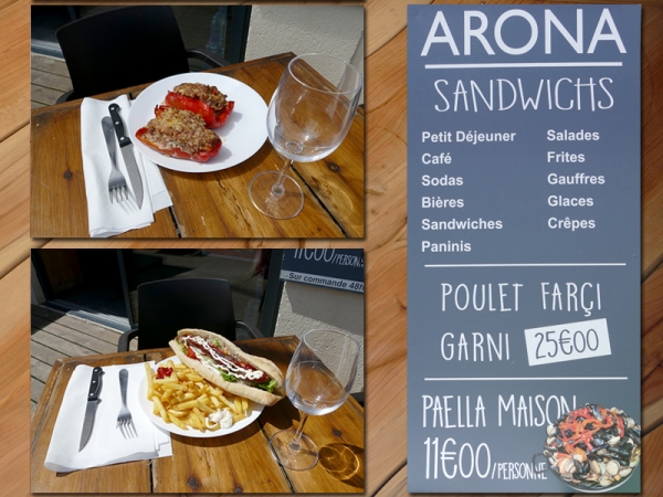 Arona - Les sandwichs à Lacanau