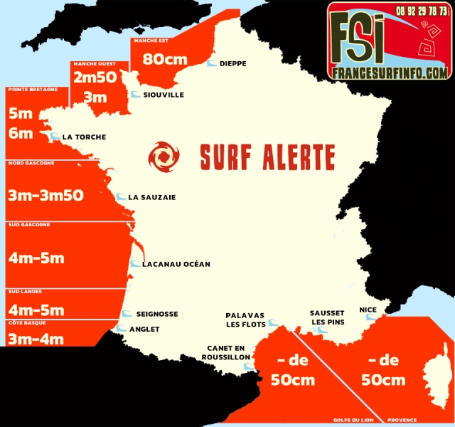 Surf alerte - Houle Martin - 07/11/22