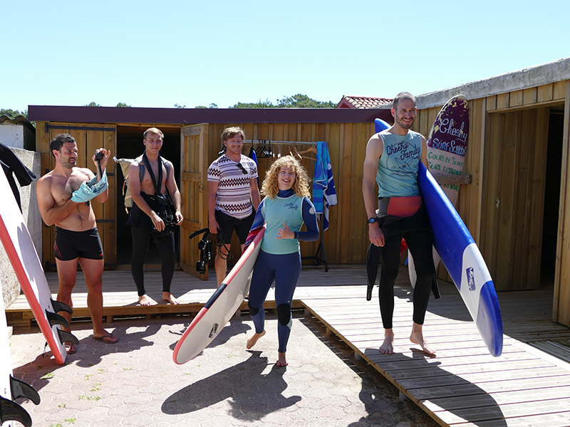 cheeky family surf school