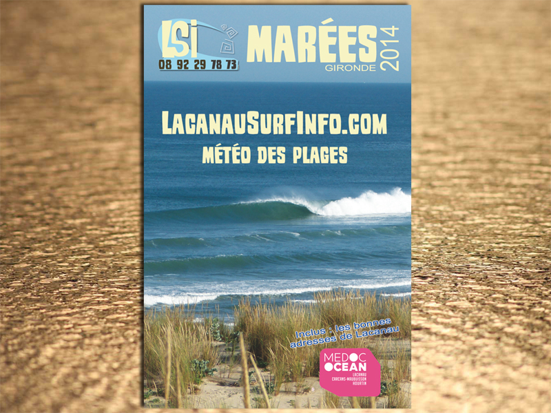 guide des marées lacanau surf info 2014