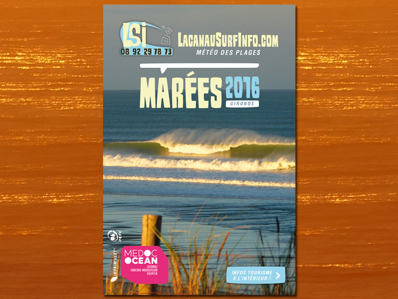 guide des marées lacanau surf info 2016