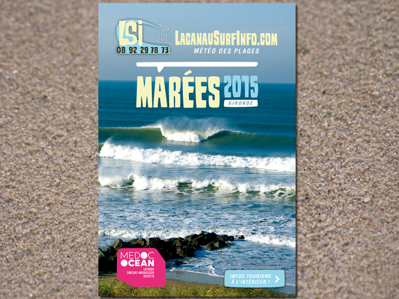 guide des marées lacanau surf info 2015