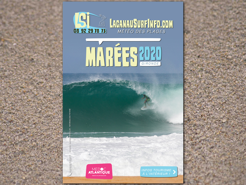 guide des marées lacanau surf info 2020