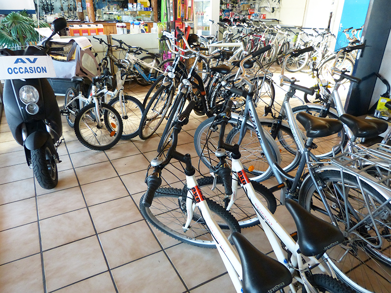 Déstockage vélos occasion | Central Garage | Lacanau Surf Info