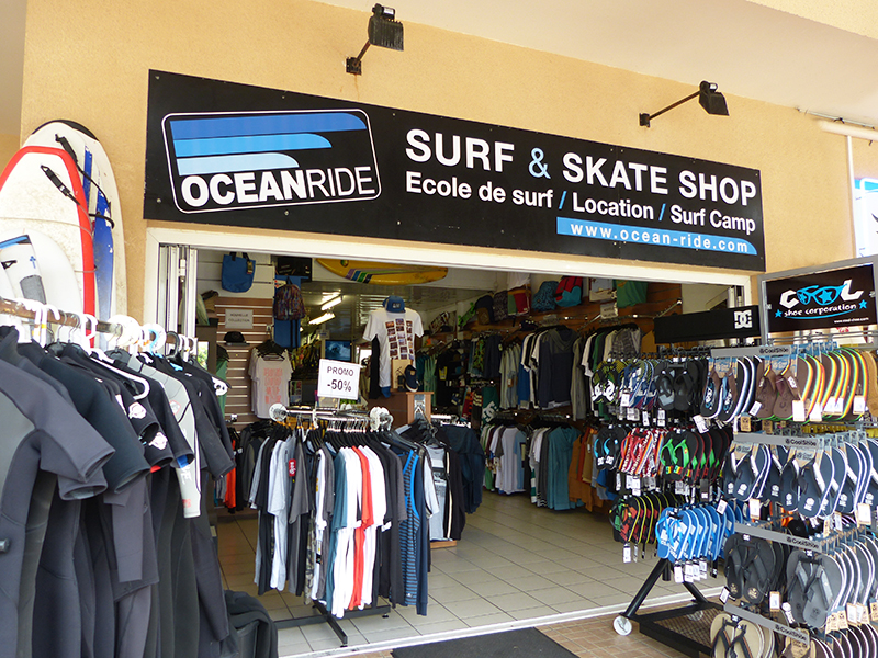 ocean ride surf skate shop lacanau